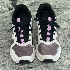 On Running Women's purple and black Running Shoes